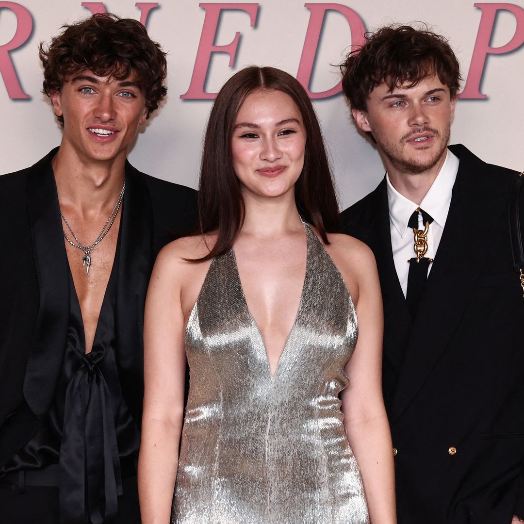 Lola Tung turns heads in Miranda Kerr’s iconic 2014 silver gown: Her latest looks