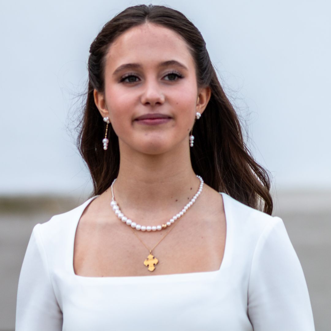 Princess Josephine of Denmark after her confirmation.