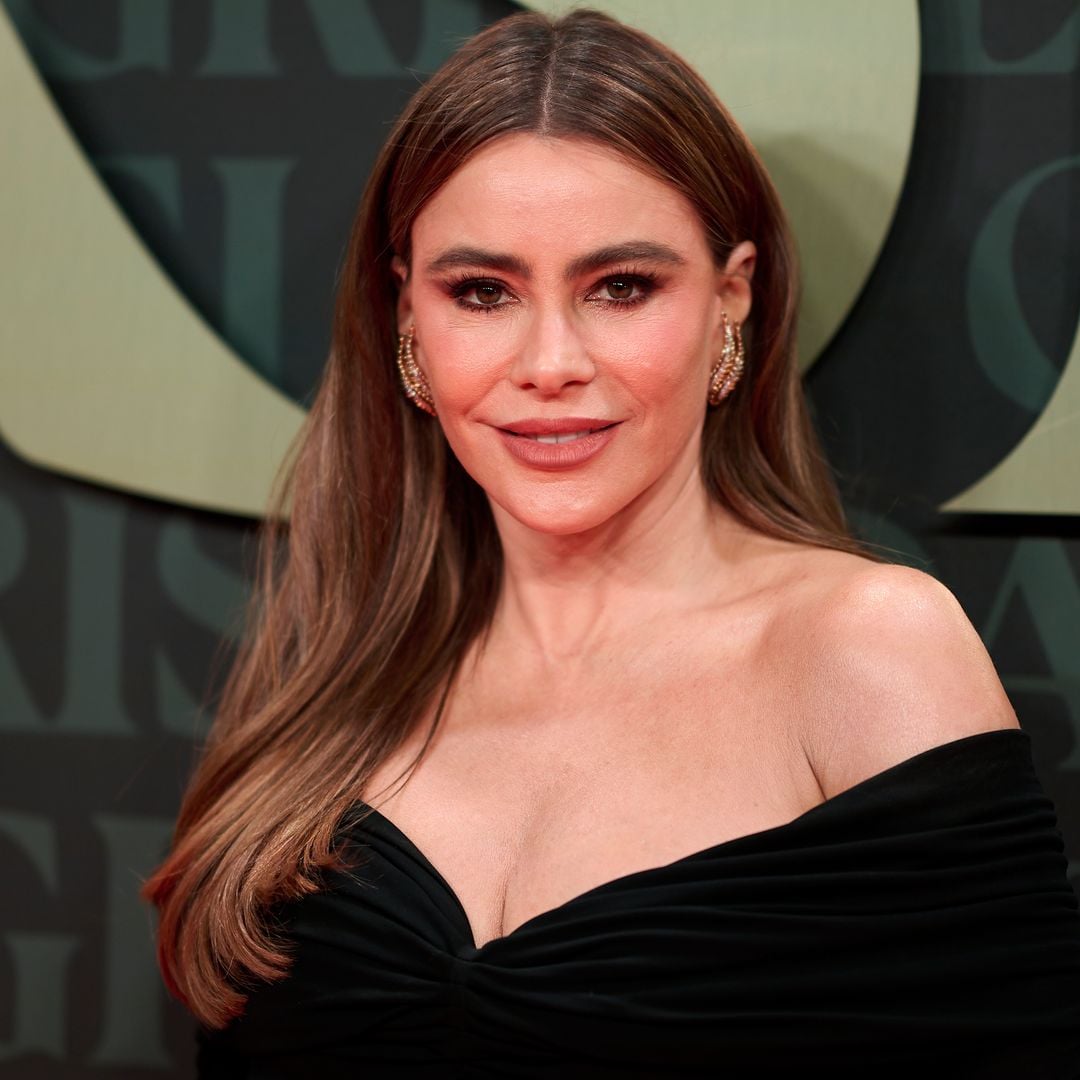 Sofía Vergara stuns in lace bustier top during night out with Eva Longoria in Madrid