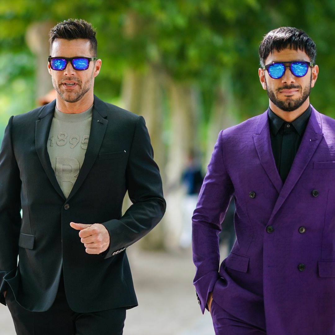 Ricky Martin and Jwan Yosef enjoy pool day with their kids Lucía and Renn