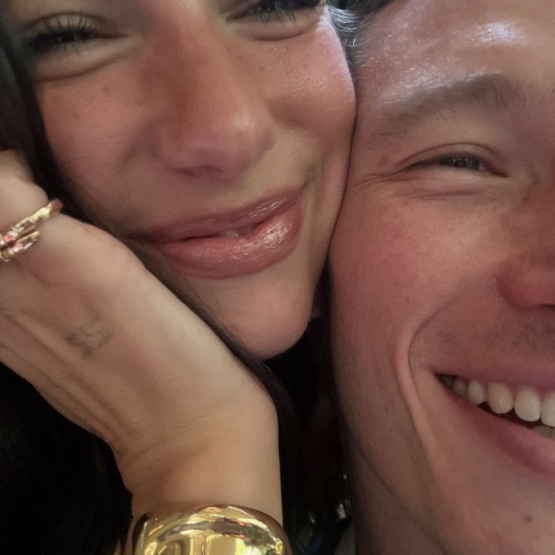 Dua Lipa and Callum Turner