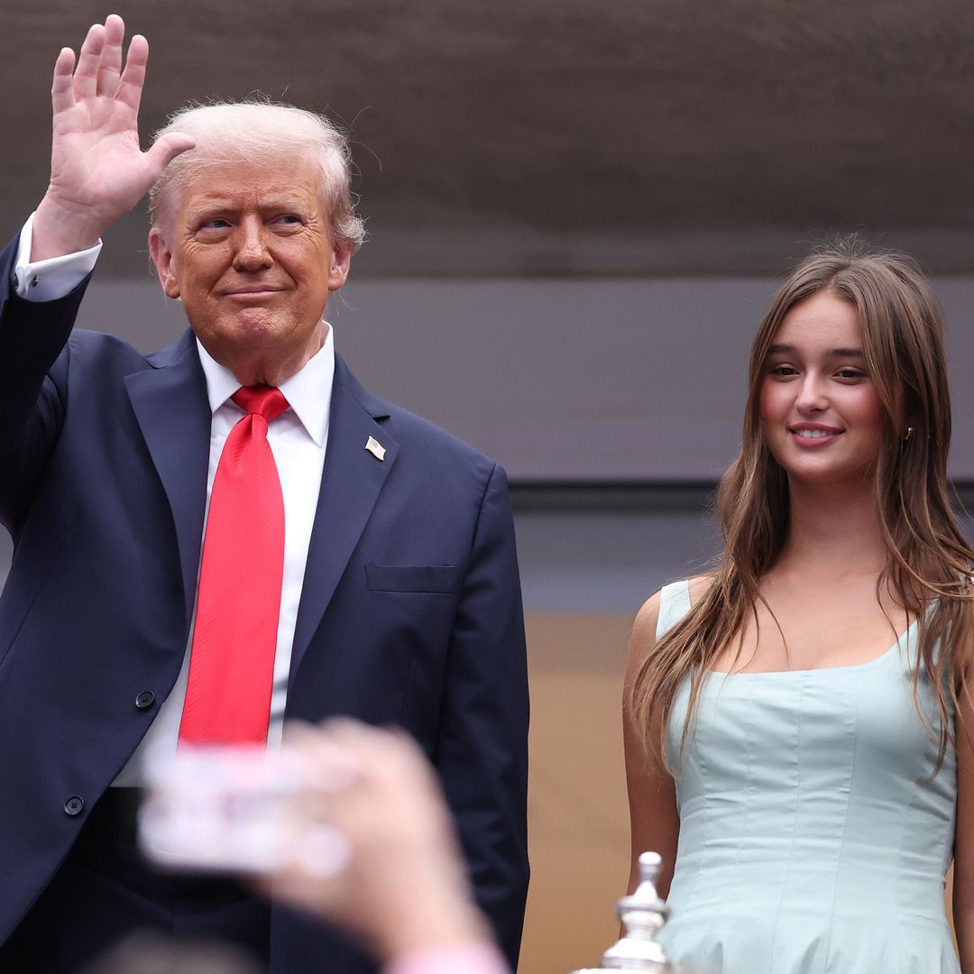 Arabella Kushner makes stylish appearance at US Open with grandfather Donald Trump