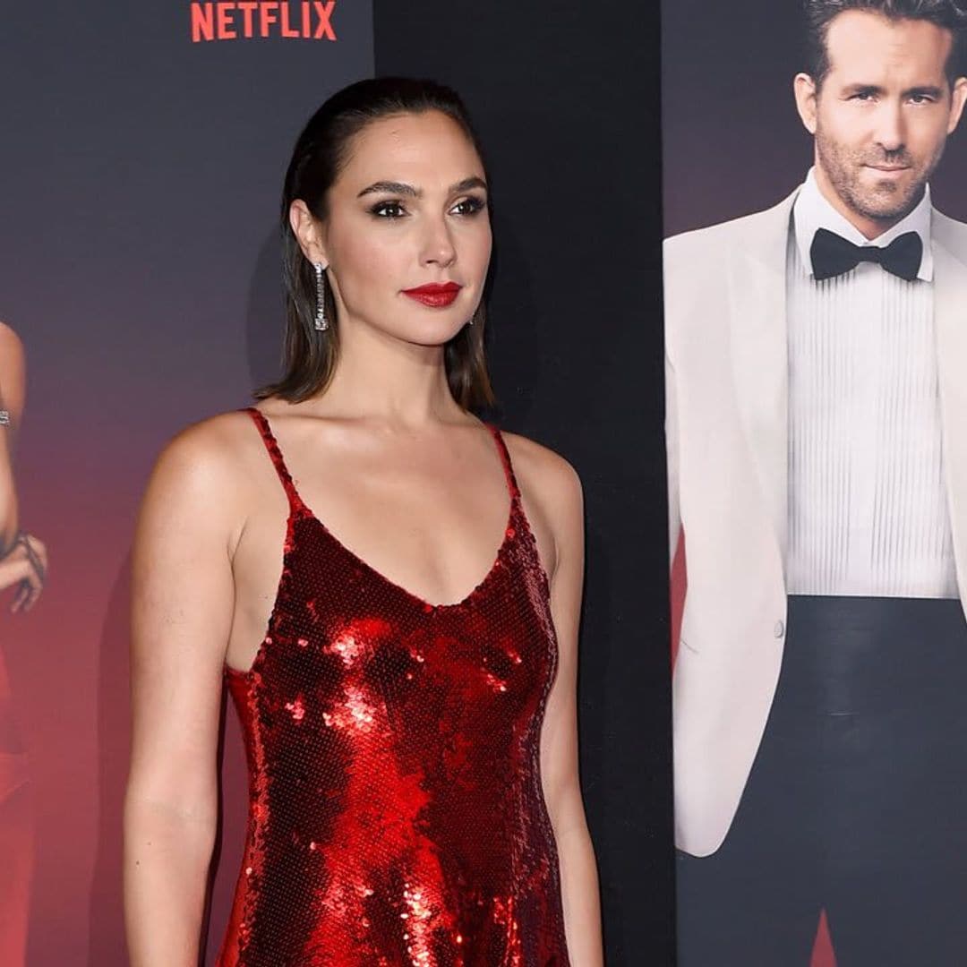 Gal Gadot and her daughter go grocery shopping at Whole Foods