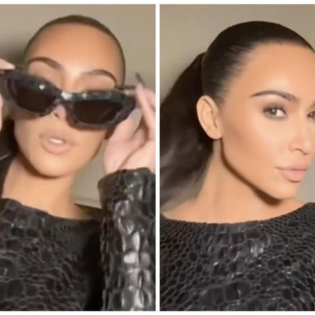 Kim Kardashian posts her first solo TikTok and she did not disappoint
