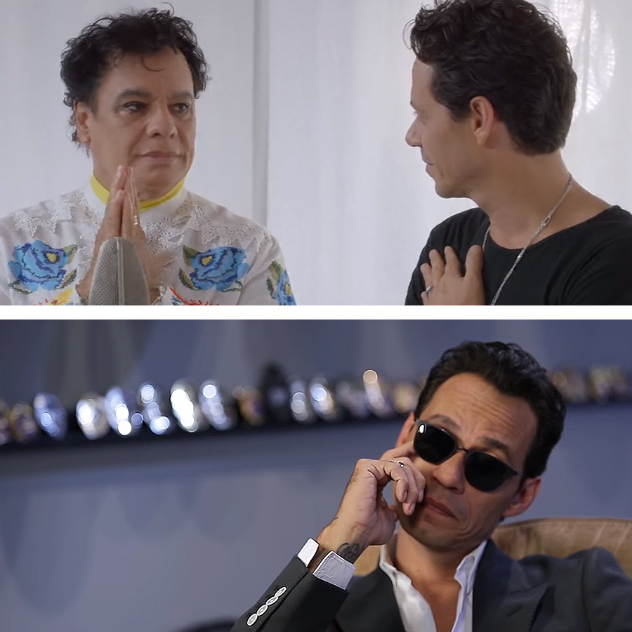 En lágrimas, Marc Anthony recordó la vez que conoció a Juan Gabriel: ‘Me sentí como un niño’