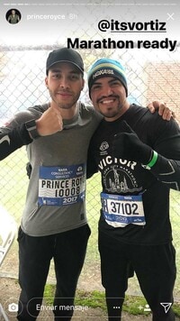 ¡Sí se pudo! Prince Royce demostró una gran fortaleza al correr el maratón de Nueva York