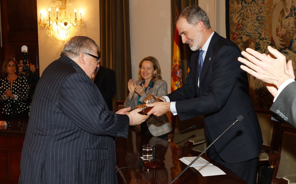 Agustín Carstens y Rey Felipe