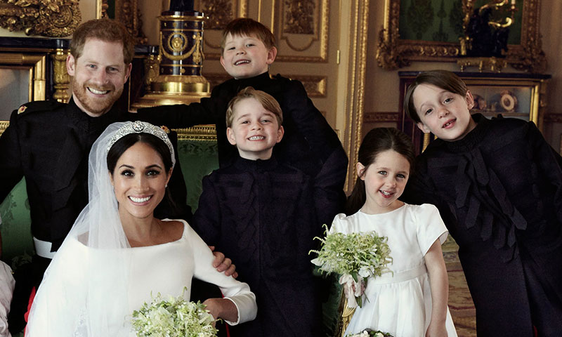 La sonrisa del Príncipe George que no habíamos visto en la boda real