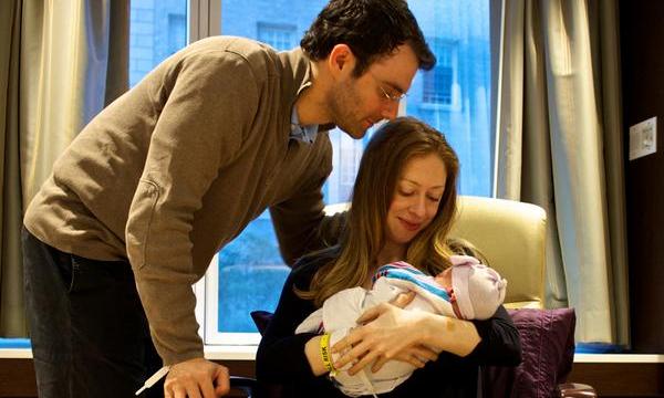 Chelsea Clinton: From first kid to first-time mom