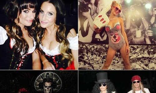 The cutest (and craziest) celebrity Halloween costumes