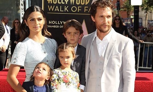 Matthew McConaughey’s family celebrates his star on Hollywood Walk of Fame