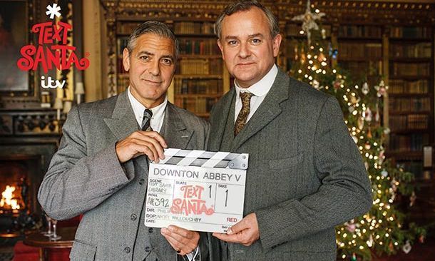 George Clooney hits the set of 'Downton Abbey' Christmas special