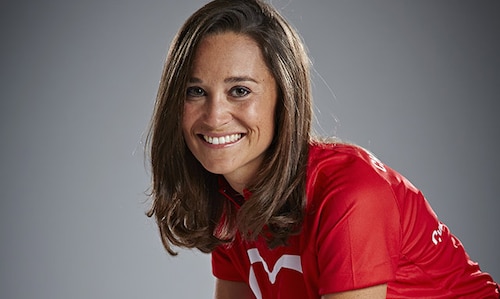 Pippa Middleton stars in charity bike ride campaign