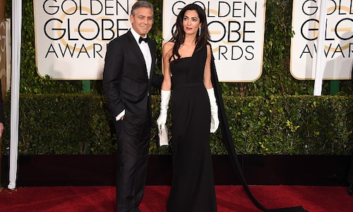 George Clooney to Amal at Golden Globes: 'I couldn't be more proud to be your husband'
