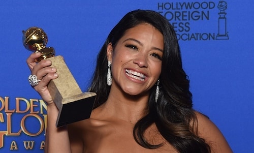'Jane the Virgin' star Gina Rodriguez's night of firsts