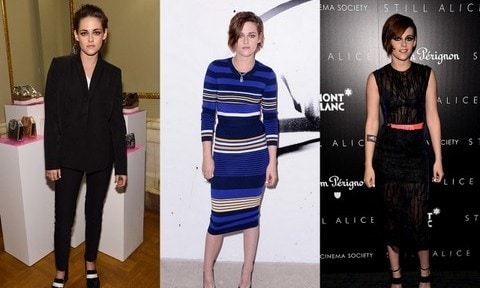 Kristen Stewart wows in three outfits in two days