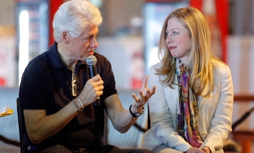 Bill Clinton gushes that being a grandparent is 'really wonderful'