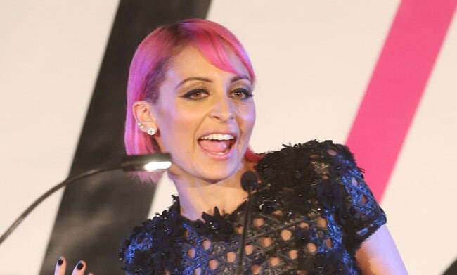 Nicole Richie debuts pink bob at Fashion Los Angeles Awards