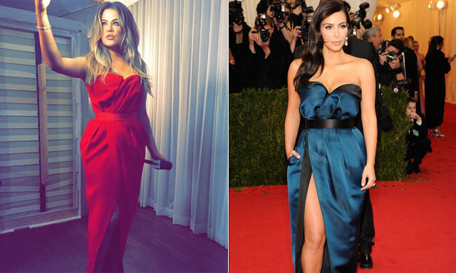 Recognize Khloe Kardashian's Oscars dress? You may have seen it on Kim