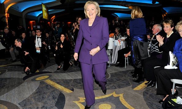 See Hillary Clinton's Colorful Pantsuits