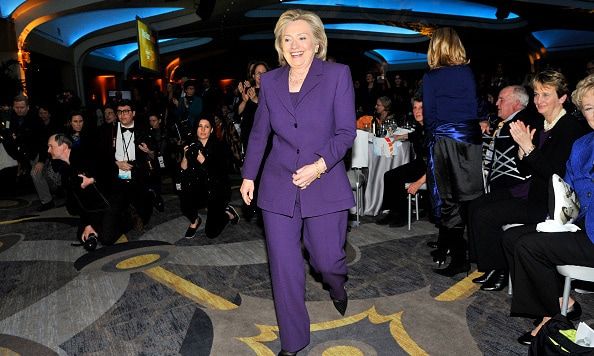 Hillary Clinton jokes about her trendy 