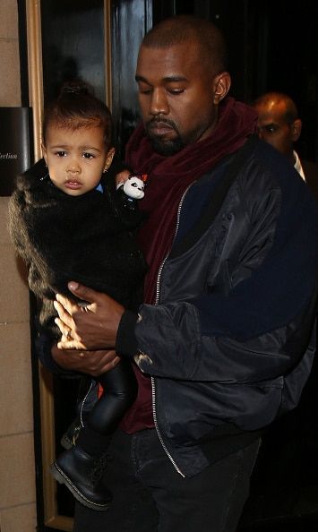 Kanye West takes North out for a fun daddy and daughter day in London