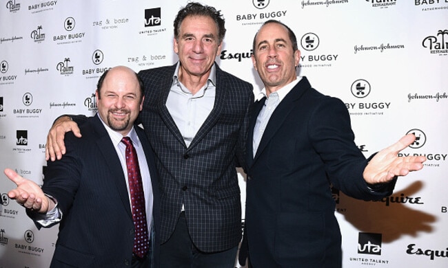 A 'Seinfeld' reunion happened where of all places? 