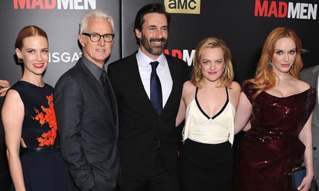 'Mad Men' cast dazzles on red carpet celebrating their final season