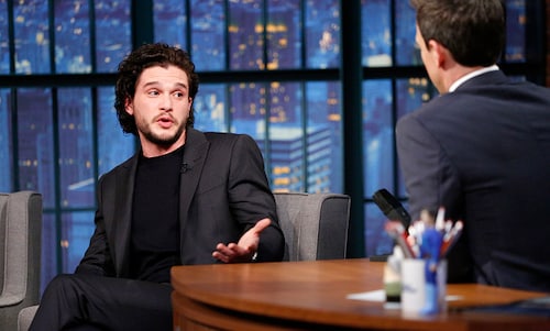 Jon Snow of 'Game of Thrones' is a poor guest at Seth Meyers' dinner party