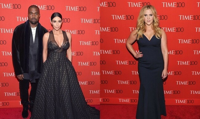 Kim Kardashian, Kanye West pranked by Amy Schumer at Time 100 gala
