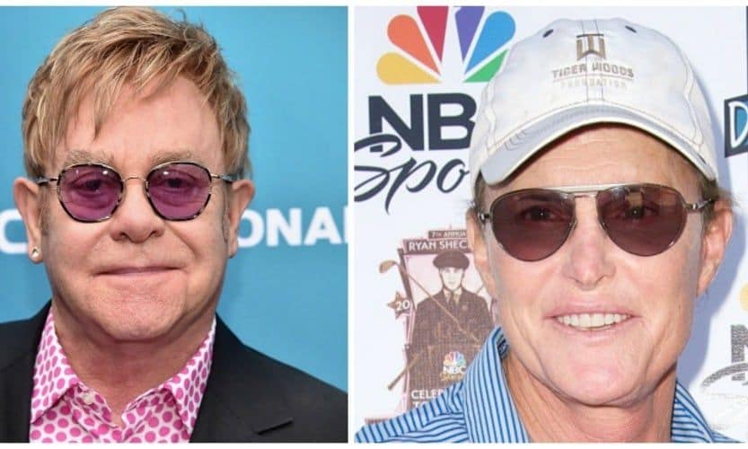 Elton John, Lena Dunham share support for Bruce Jenner ahead of interview