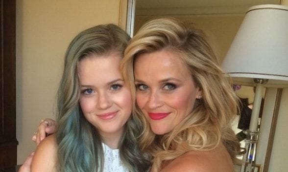 Reese Witherspoon brings her look-alike daughter Ava to 'Hot Pursuit' premiere