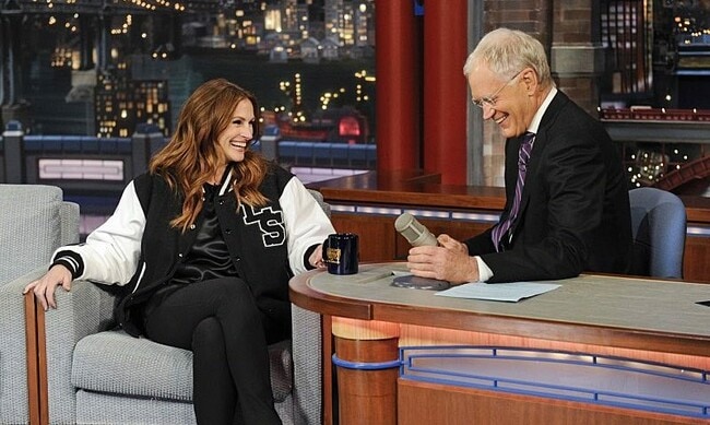 Julia Roberts to David Letterman: 'I had seen you dismember young actresses'