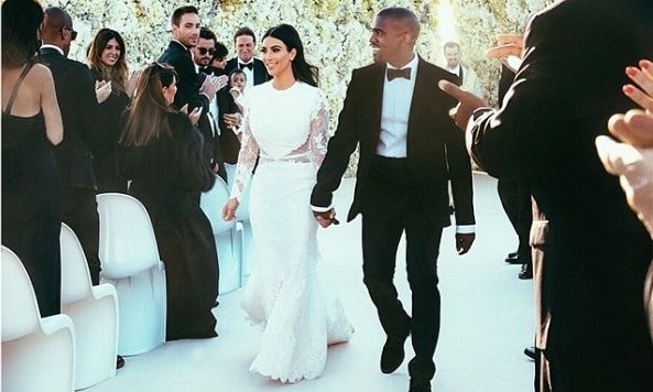 One year later: 32 new photos from Kim Kardashian, Kanye West's wedding