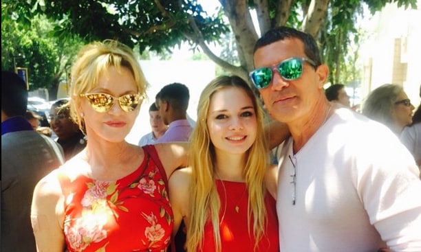 Melanie Griffith and Antonio Banderas reunite for daughter's graduation