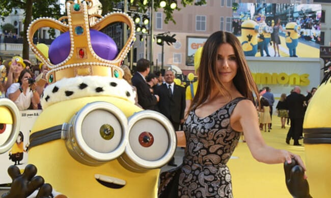 Sandra Bullock hits the 'Minions' premiere — her first red carpet in over a year 