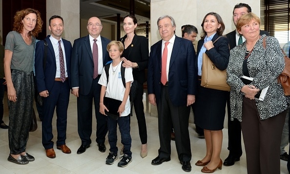 Angelina Jolie and daughter Shiloh visit refugees in Turkey and Lebanon