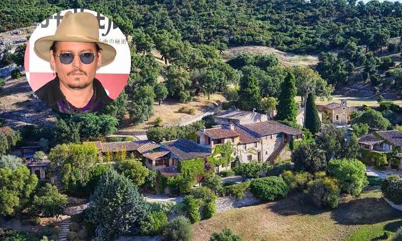 Johnny Depp selling his French village for $26 million