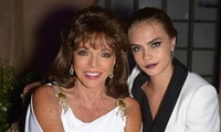 Joan Collins' adorable throwback photo with goddaughter Cara Delevingne