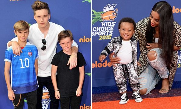 Ciara's son steals the show at the Nickelodeon Kids' Choice Sports Awards