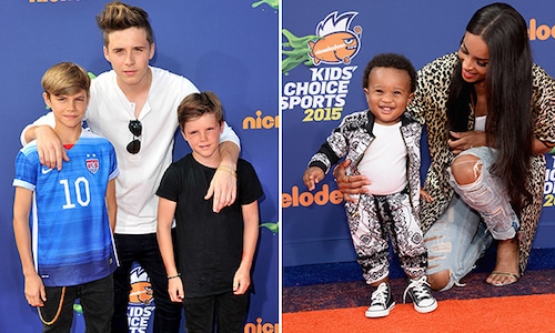 Ciara's son steals the show at the Nickelodeon Kids' Choice Sports Awards
