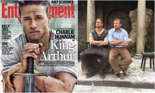 Charlie Hunnam reveals King Arthur character, talks 'Fifty Shades of Grey'