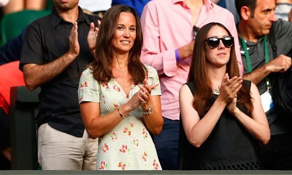 Pippa Middleton's phone screensaver is a photo of Kate and Prince George