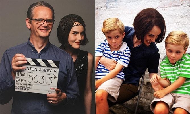 Michelle Dockery shares photos from final days filming 'Downton Abbey'