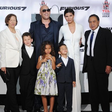 vin diesel and his family