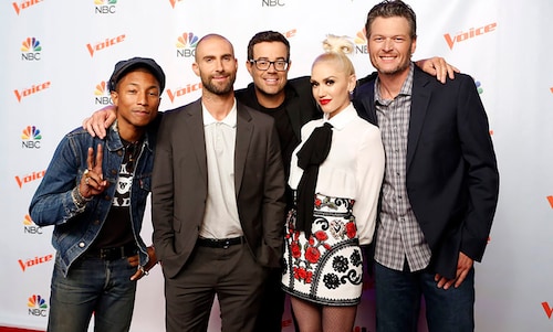 Celebrity week in photos: Miley Cyrus, Jessica Biel and 'The Voice' judges