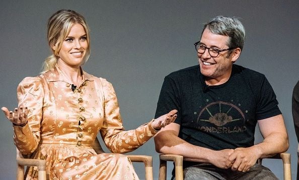 Matthew Broderick and Alice Eve were inseparable filming 'Dirty Weekend'