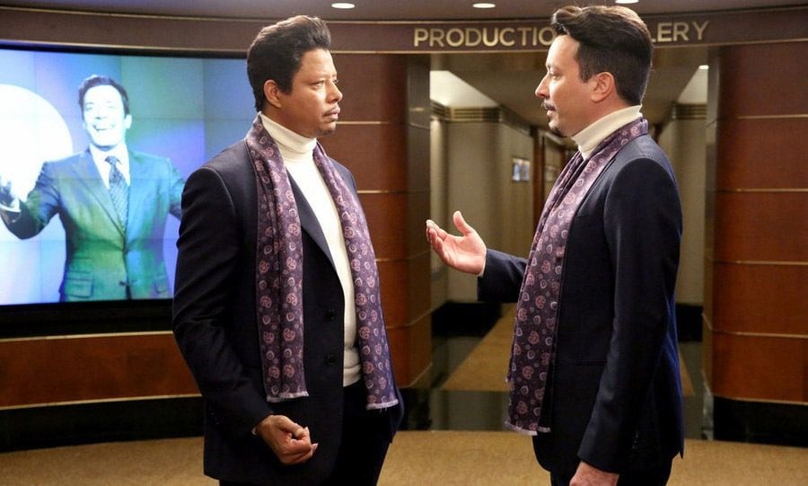 Jimmy Fallon spoofs 'Empire' with Terrence Howard and Taraji P. Henson