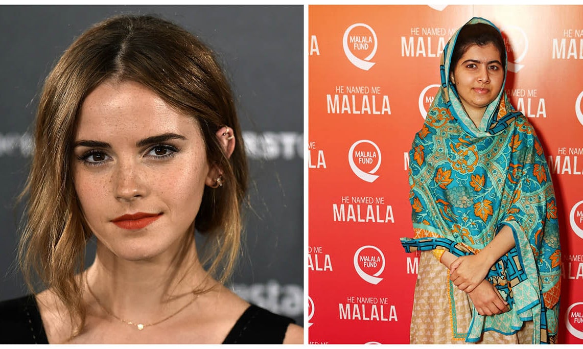 Emma Watson and Malala Yousafzai passionately discuss feminism