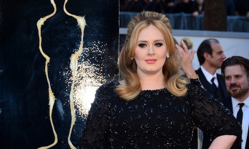 Adele knows she has a hit when she cries at her own music